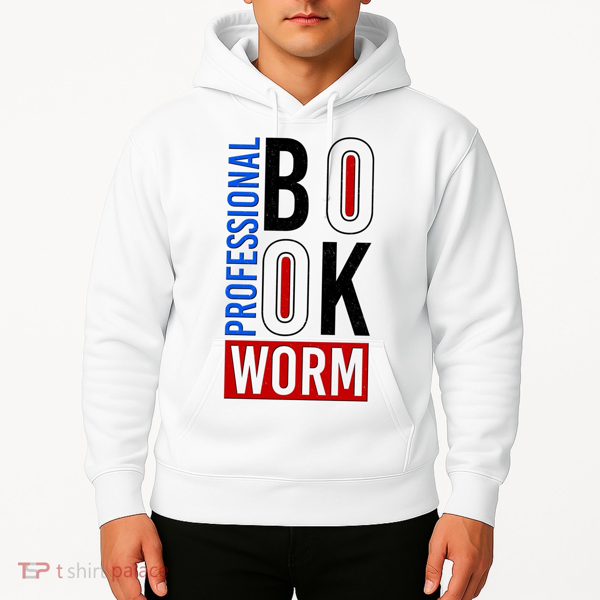 Funny Professional Book Worm Hoodie