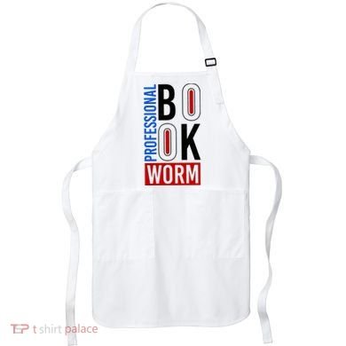 Funny Professional Book Worm Apron