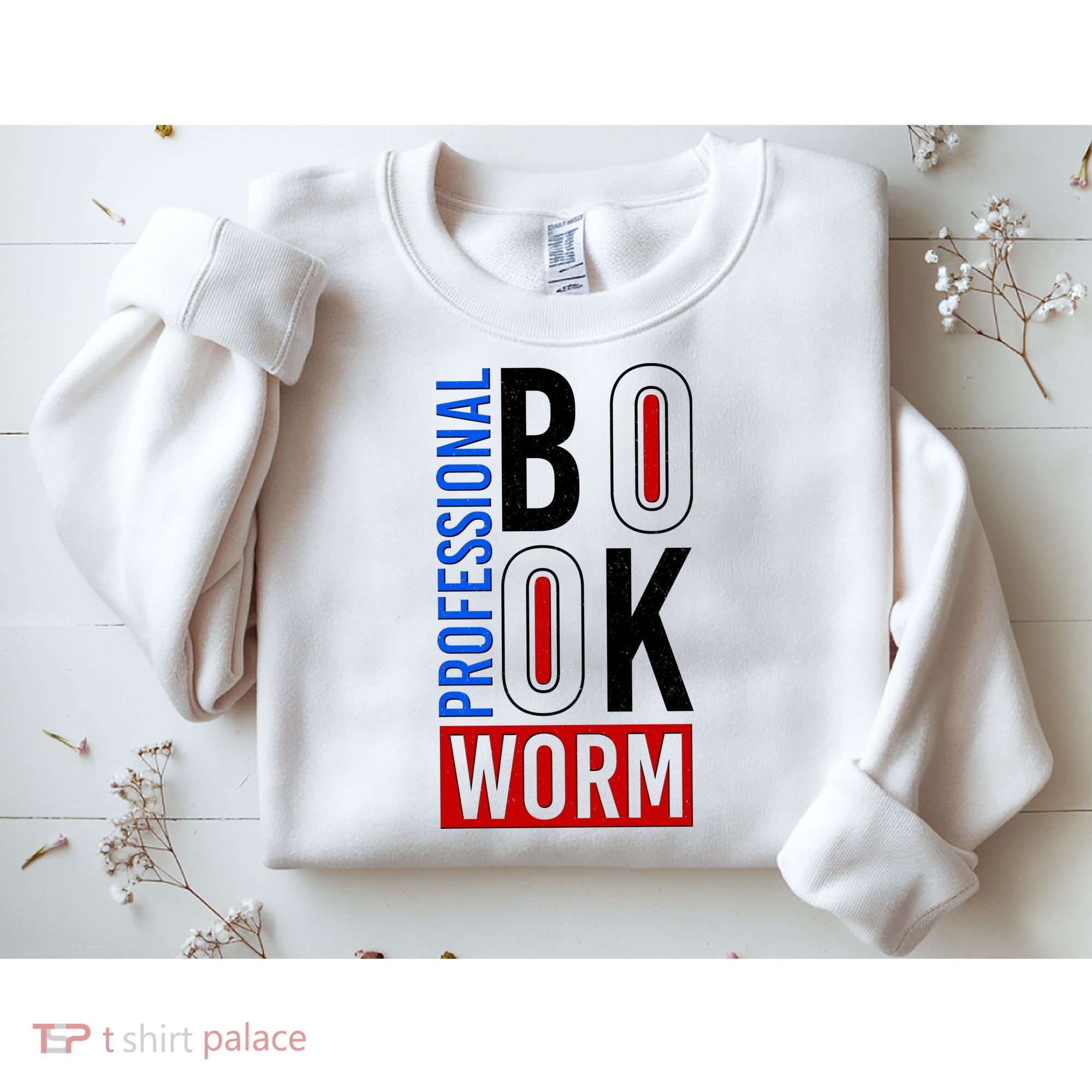 Funny Professional Book Worm Sweatshirt