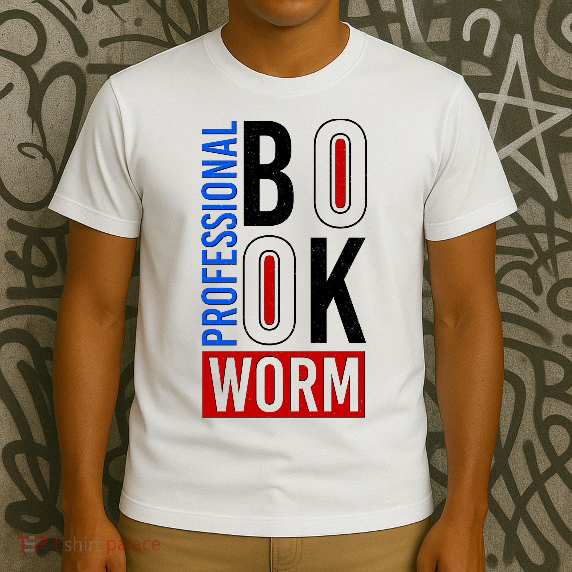 Funny Professional Book Worm T-Shirt