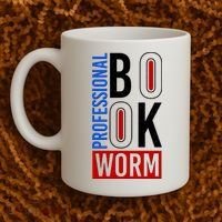 Funny Professional Book Worm Coffee Mug thumb 2