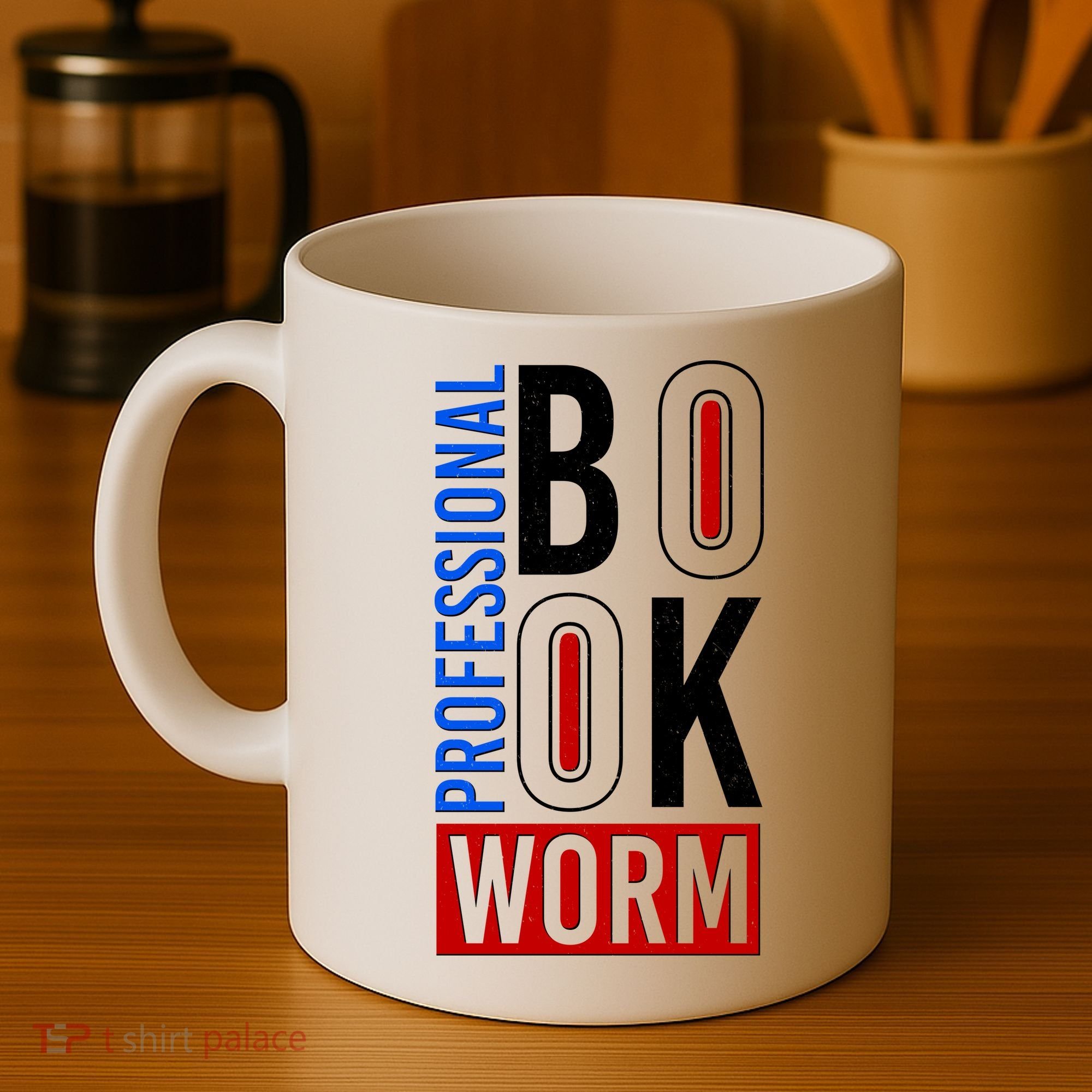 Funny Professional Book Worm Coffee Mug
