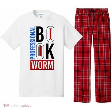 Funny Professional Book Worm Pajama Set