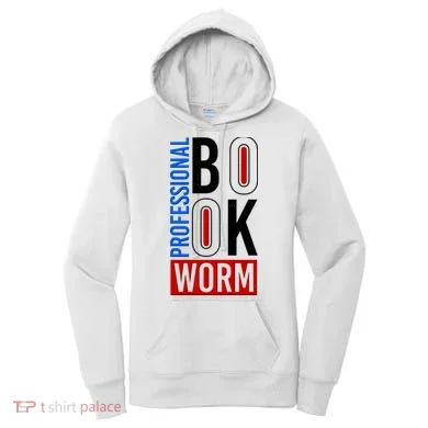 Funny Professional Book Worm Women's Hoodie