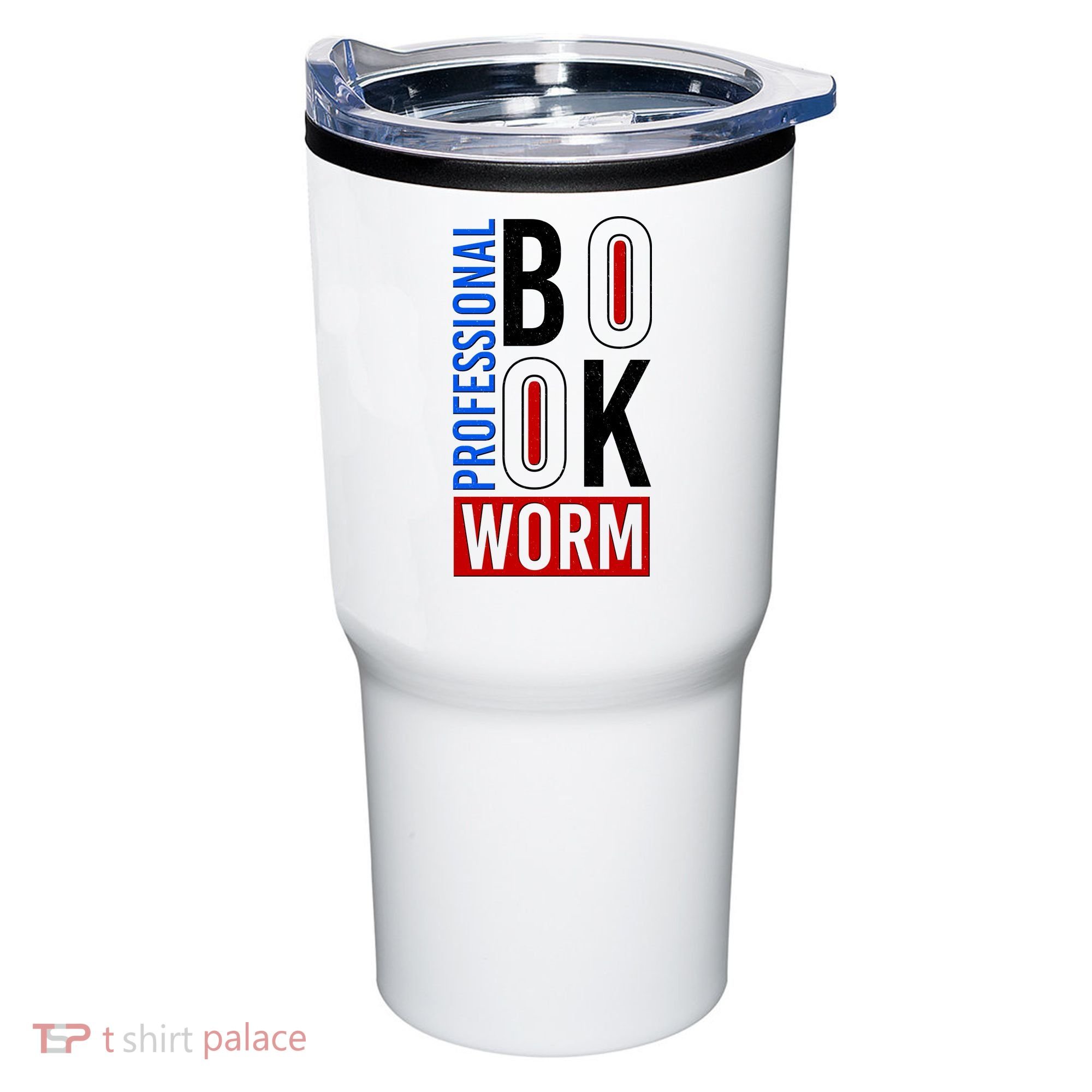Funny Professional Book Worm Tumbler