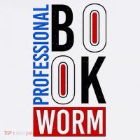 Funny Professional Book Worm Ornament thumb 1