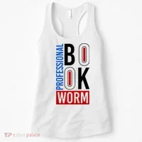 Funny Professional Book Worm Women's Tank Top thumb 0