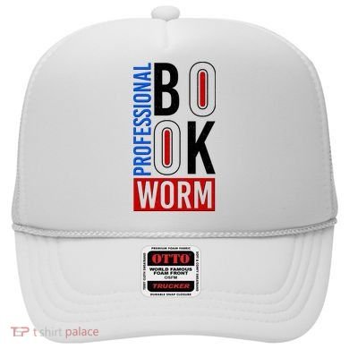 Funny Professional Book Worm Hat