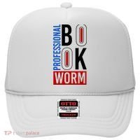 Funny Professional Book Worm Hat thumb 0