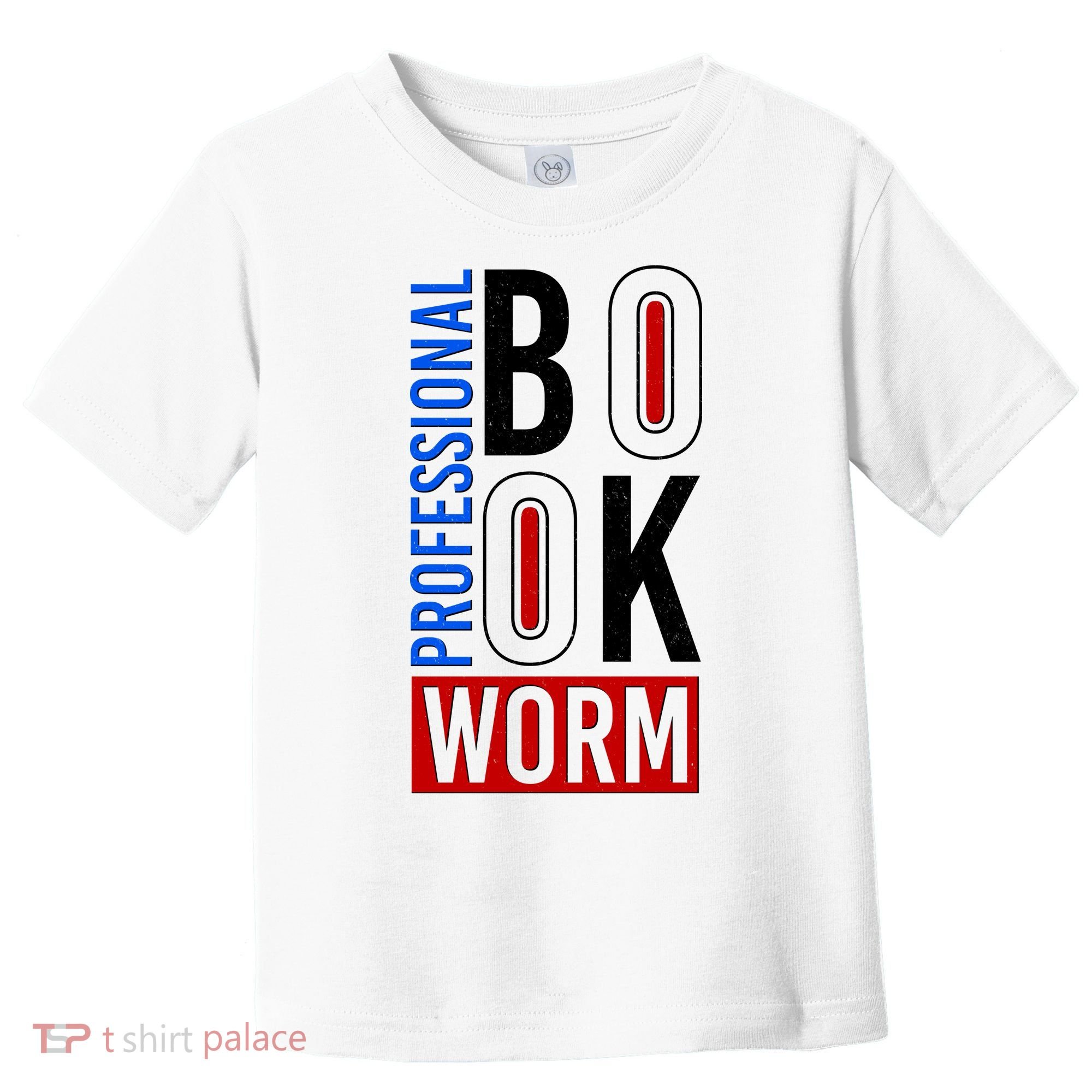 Funny Professional Book Worm Toddler T-Shirt