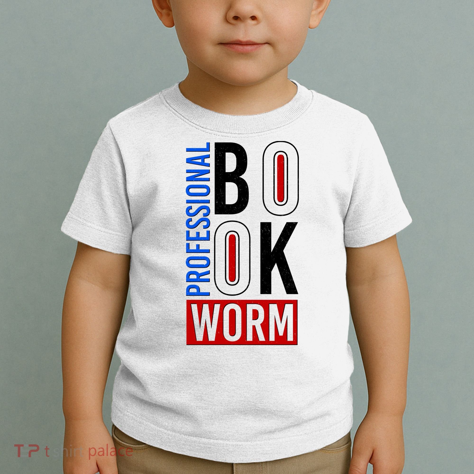 Funny Professional Book Worm Toddler T-Shirt