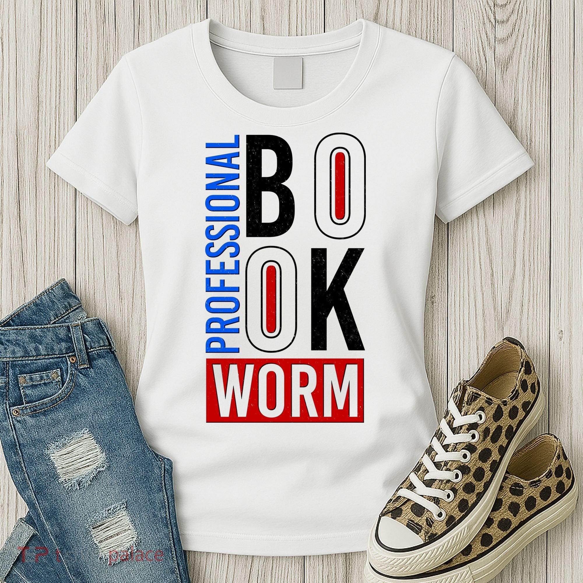 Funny Professional Book Worm Women's T-Shirt