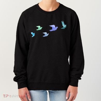 Flying Paper Birds Women's Sweatshirt