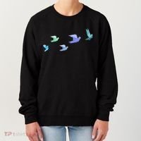 Flying Paper Birds Women's Sweatshirt thumb 0
