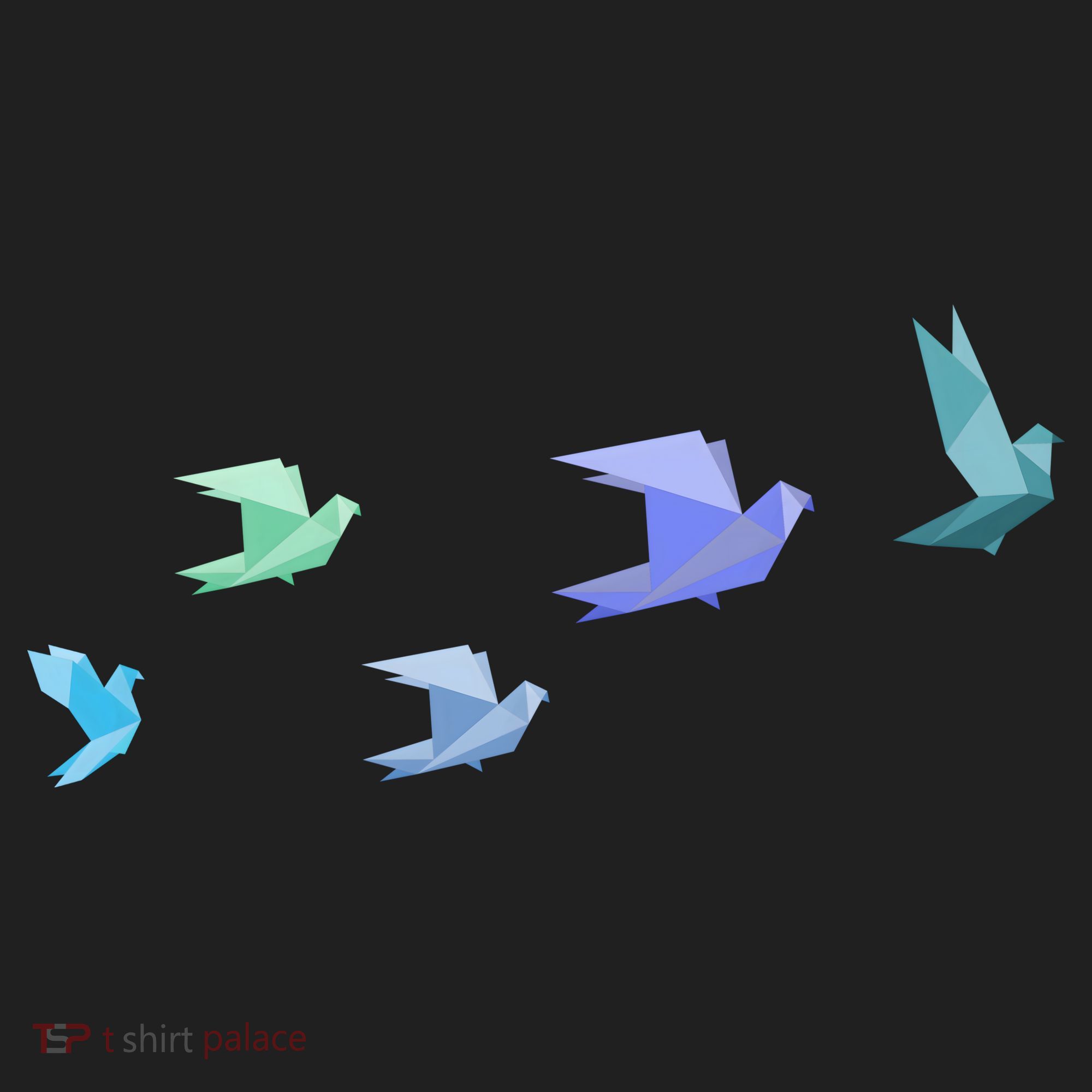 Flying Paper Birds Tumbler