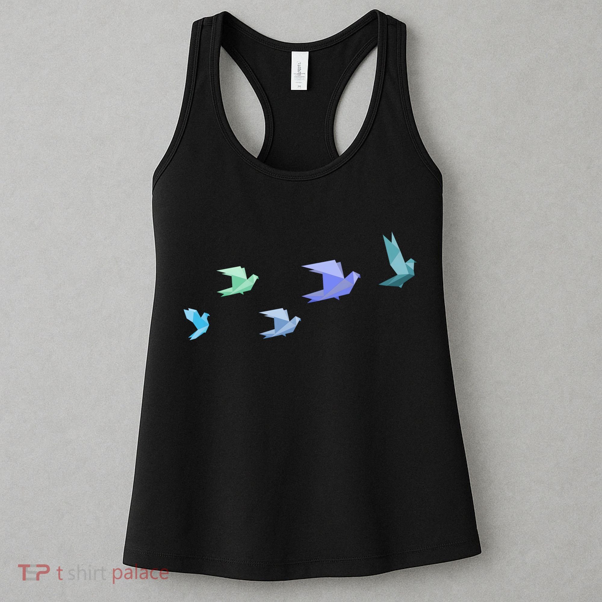 Flying Paper Birds Women's Tank Top