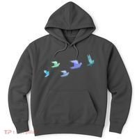 Flying Paper Birds Hoodie thumb 0