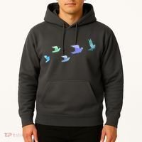 Flying Paper Birds Hoodie thumb 2