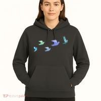 Flying Paper Birds Hoodie thumb 5