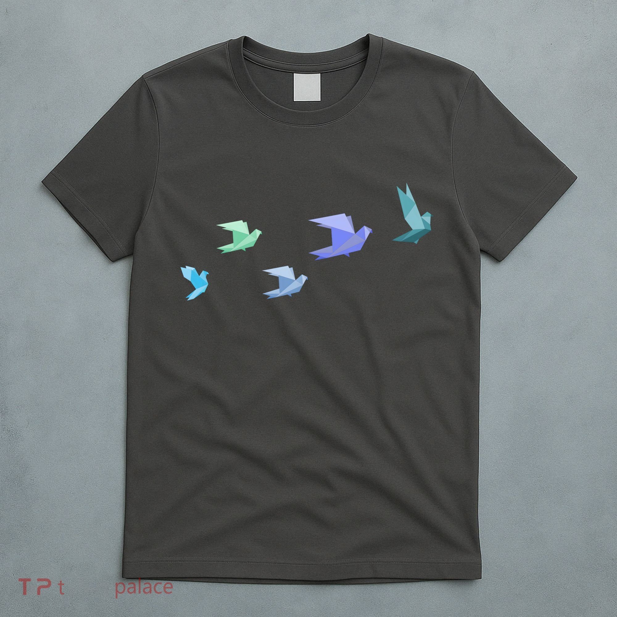 Flying Paper Birds T-Shirt