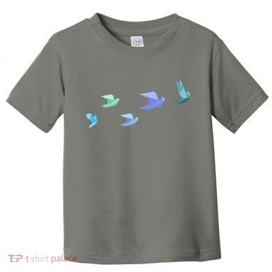 Flying Paper Birds Toddler T-Shirt