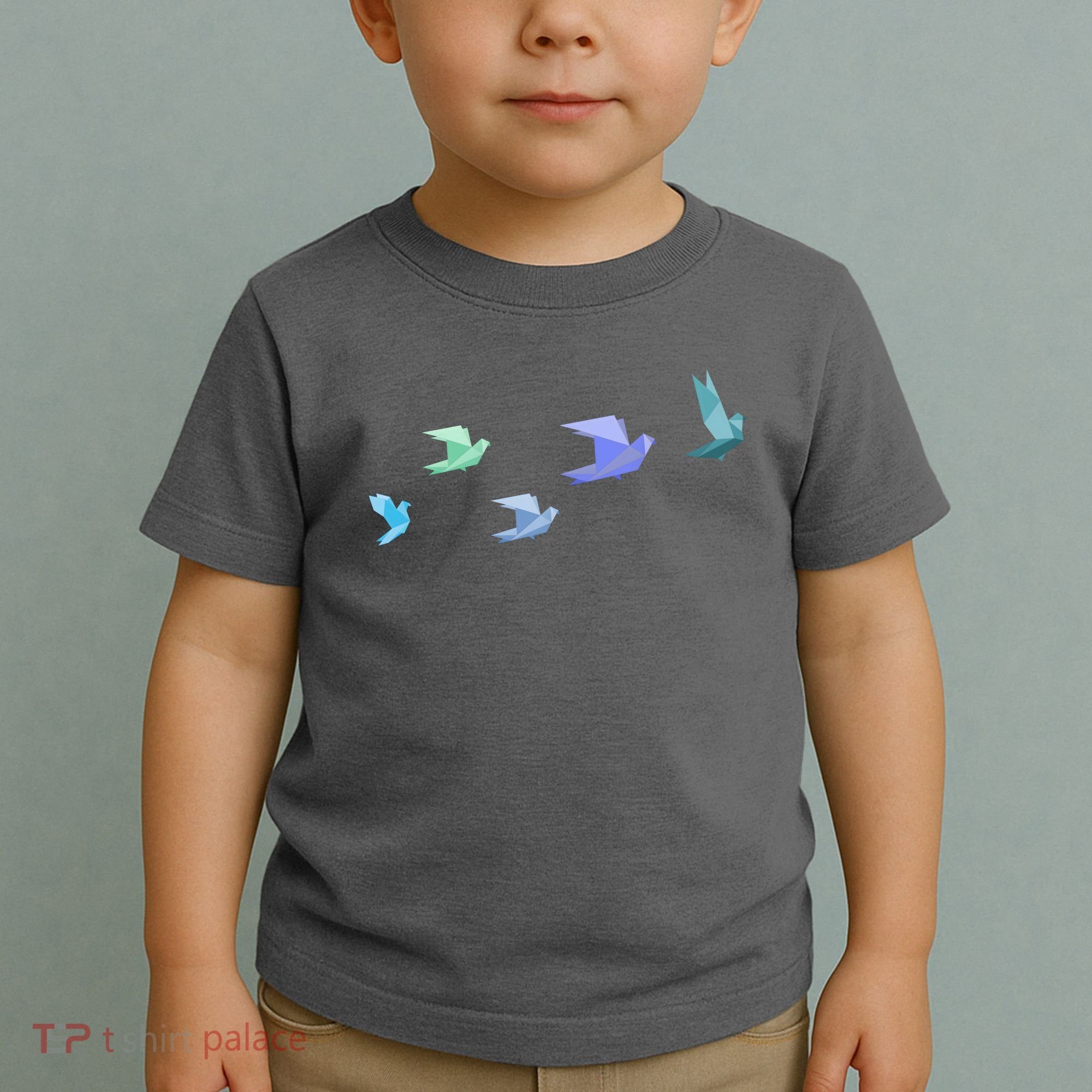 Flying Paper Birds Toddler T-Shirt