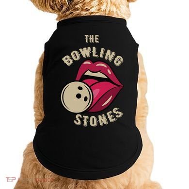Funny Pun Bowling Stone Doggie Tank