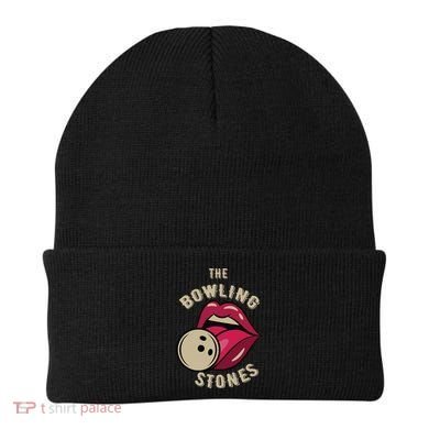 Funny Pun Bowling Stone Beanie