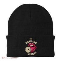 Funny Pun Bowling Stone Beanie thumb 0