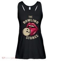 Funny Pun Bowling Stone Ladies Essential Flowy Tank thumb 0