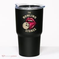 Funny Pun Bowling Stone Tumbler thumb 0