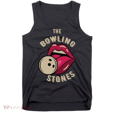 Funny Pun Bowling Stone Tank Top