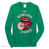 Funny Pun Bowling Stone Long Sleeve Shirt thumb 0