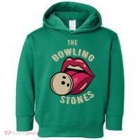 Funny Pun Bowling Stone Toddler Hoodie thumb 0