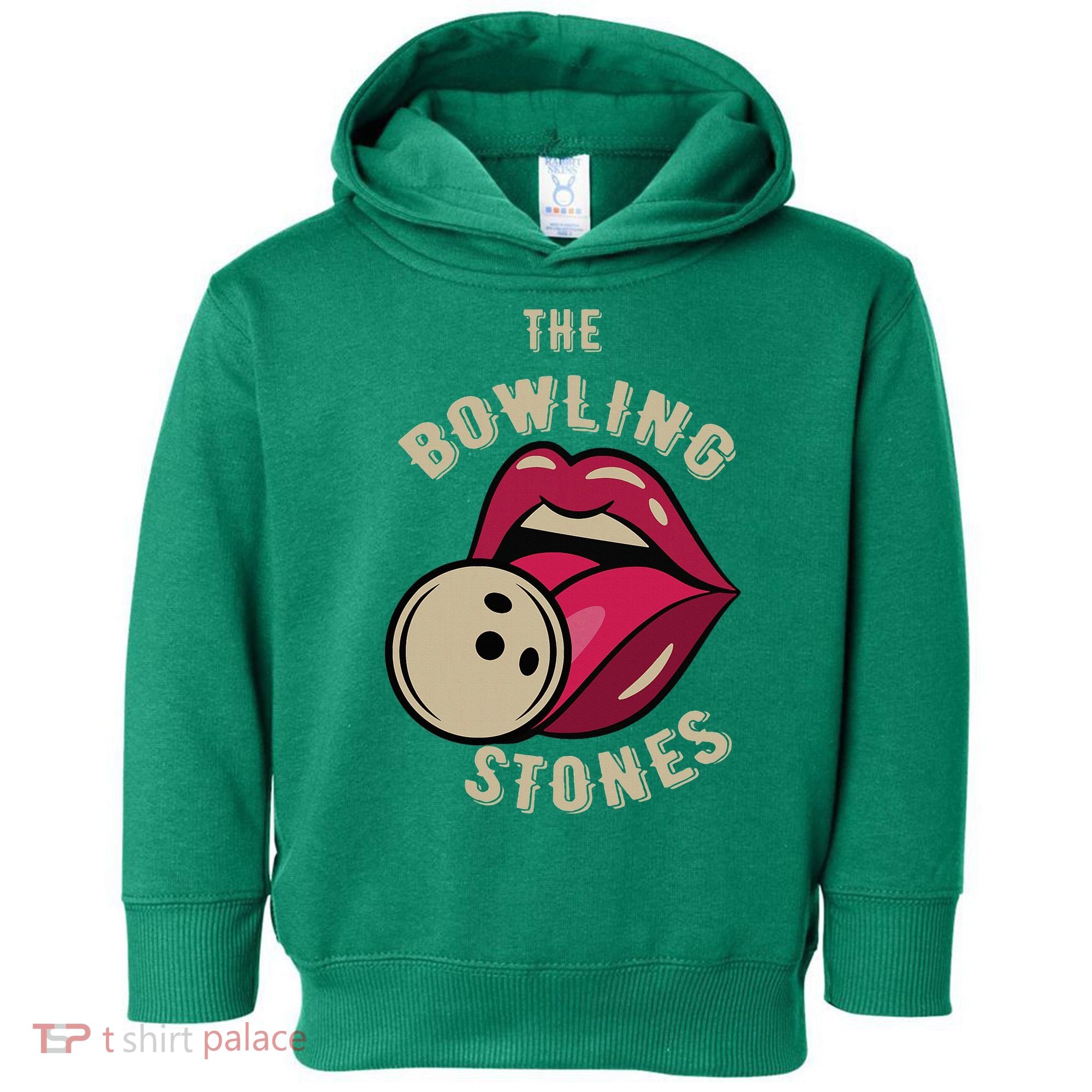 Funny Pun Bowling Stone Toddler Hoodie