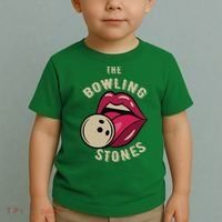 Funny Pun Bowling Stone Toddler T-Shirt thumb 2