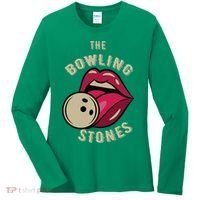 Funny Pun Bowling Stone Women's Long Sleeve Shirt thumb 0