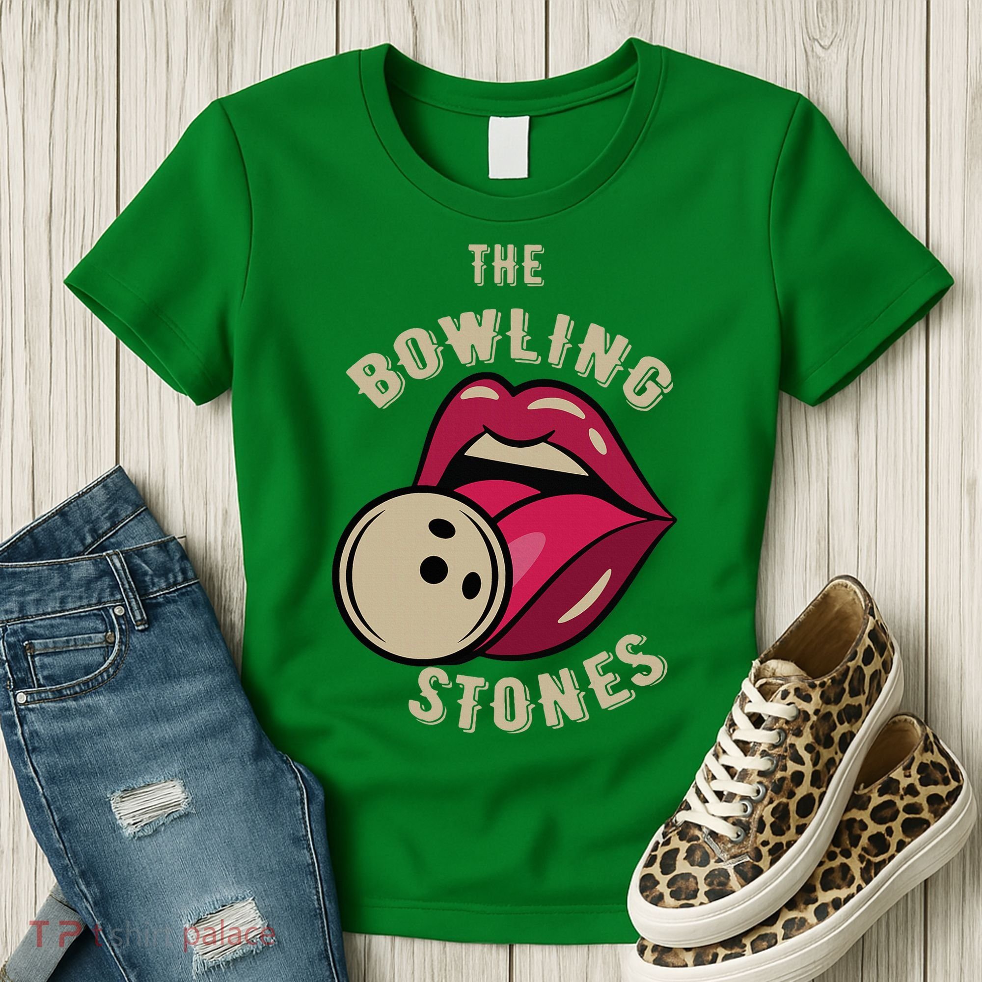 Funny Pun Bowling Stone Women's T-Shirt