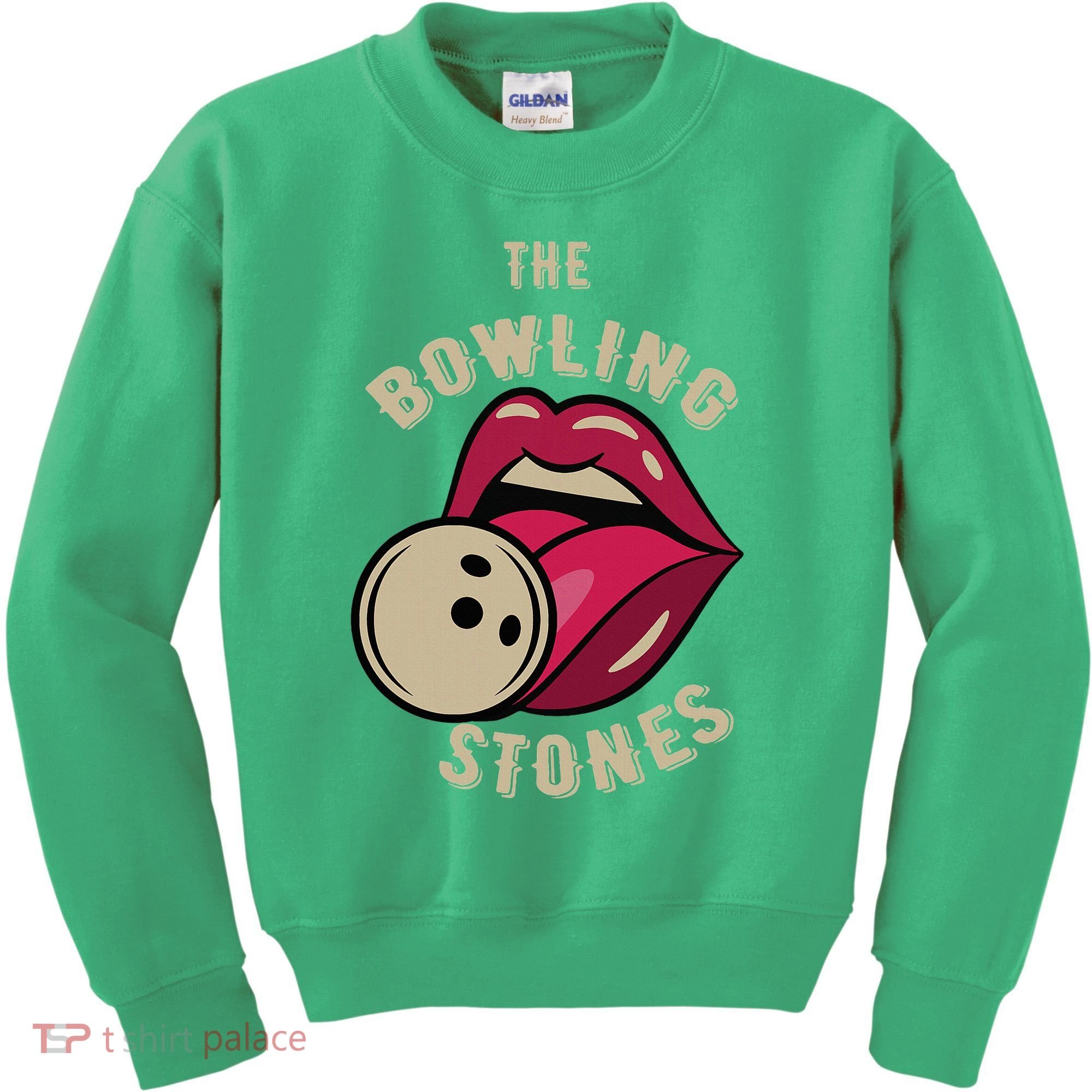 Funny Pun Bowling Stone Kids Sweatshirt