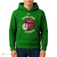 Funny Pun Bowling Stone Kids Hoodie thumb 4