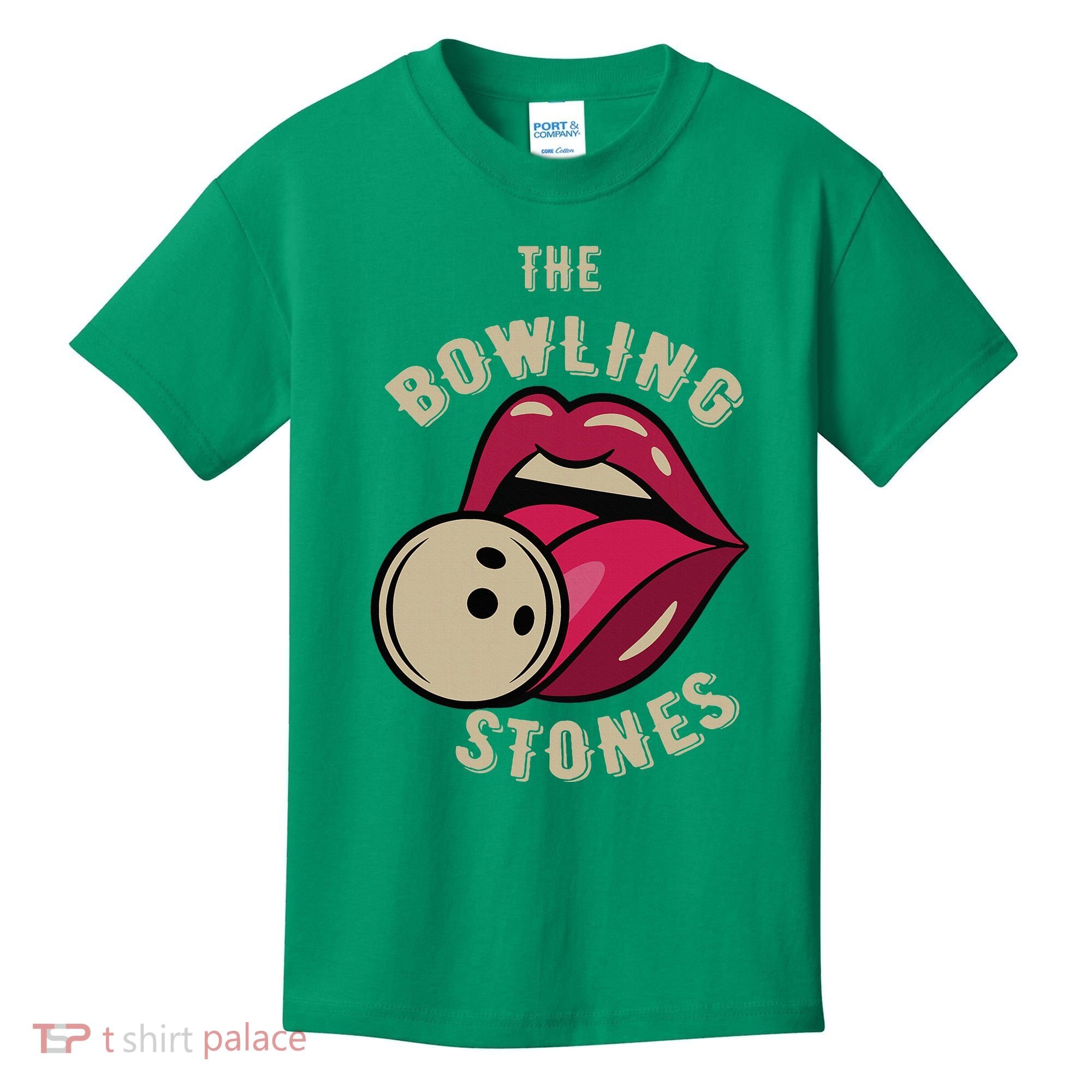 Funny Pun Bowling Stone Kids T-Shirt