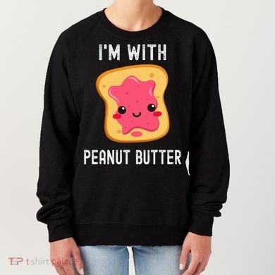 Funny Peanut Butter Jelly Matching Couples Women's Sweatshirt