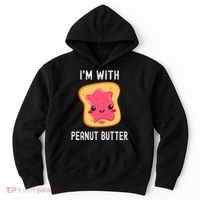 Funny Peanut Butter Jelly Matching Couples Hoodie thumb 0