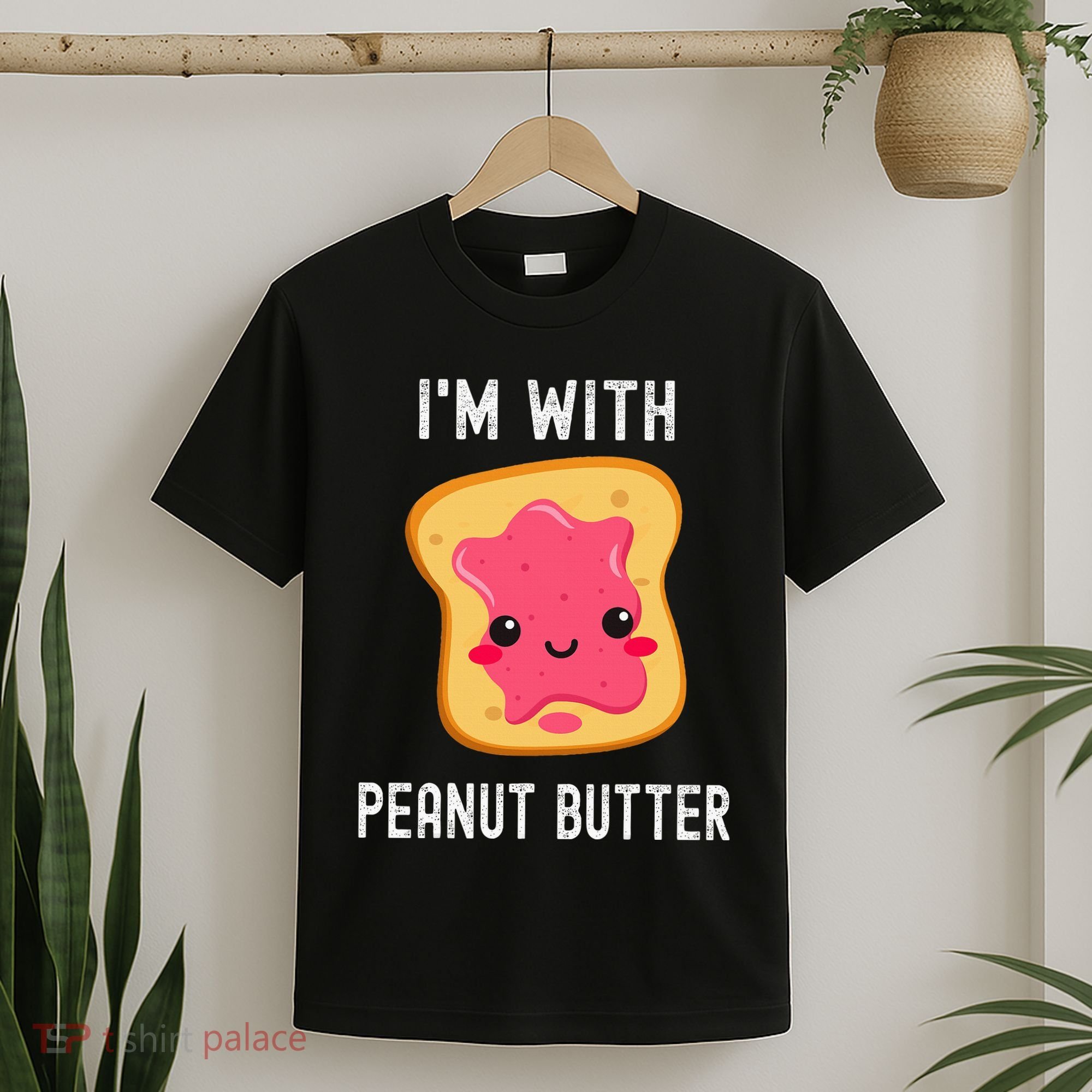 Funny Peanut Butter Jelly Matching Couples T-Shirt