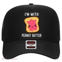 Funny Peanut Butter Jelly Matching Couples Hat thumb 0
