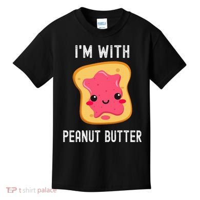 Funny Peanut Butter Jelly Matching Couples Kids T-Shirt