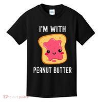 Funny Peanut Butter Jelly Matching Couples Kids T-Shirt thumb 0