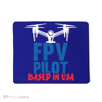 Fpv Pilot Based In Usa Drone Pilot Gift Mousepad