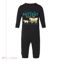 Funny Please Be Patient With Me IM From The 1900s Infant Fleece One Piece thumb 0