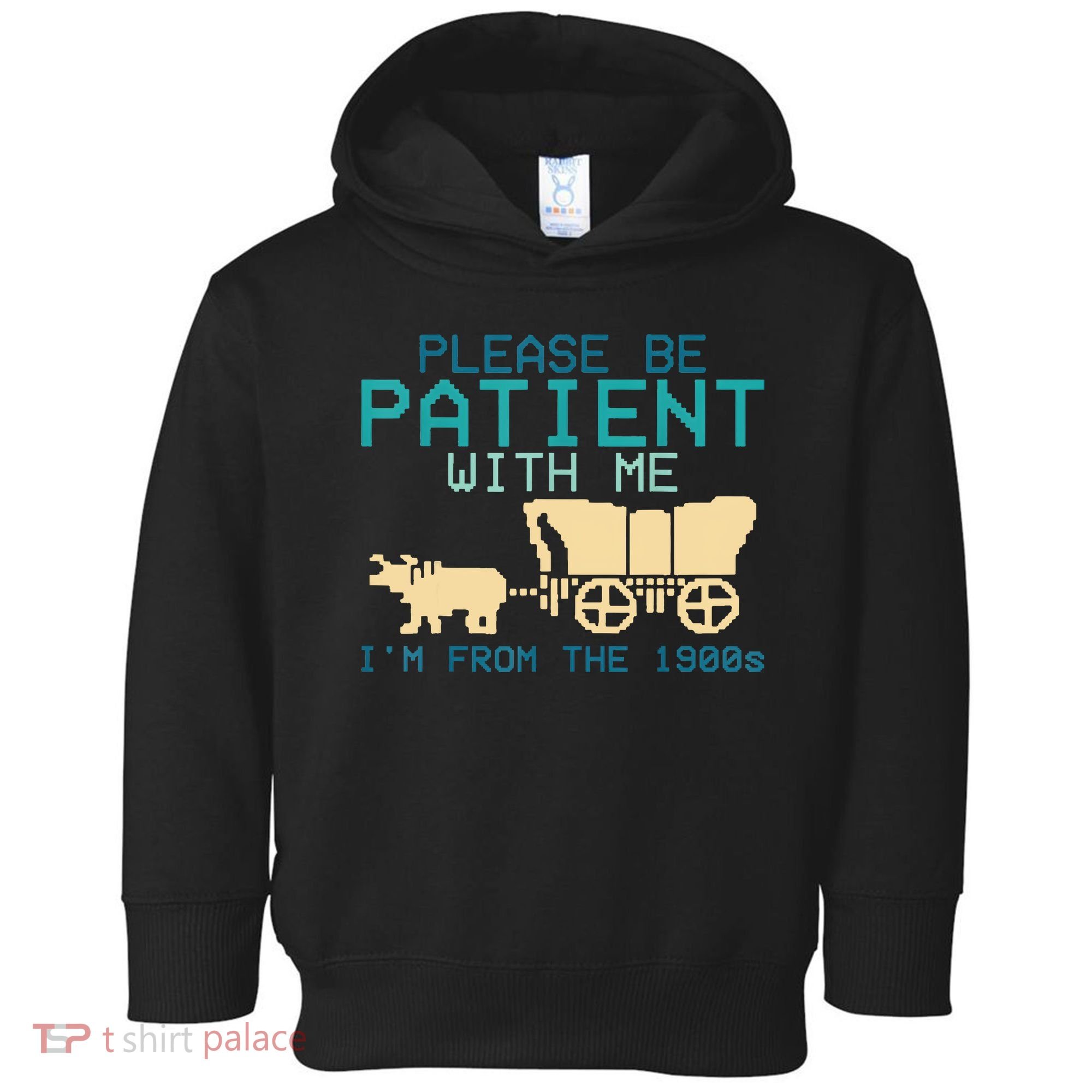 Funny Please Be Patient With Me IM From The 1900s Toddler Hoodie